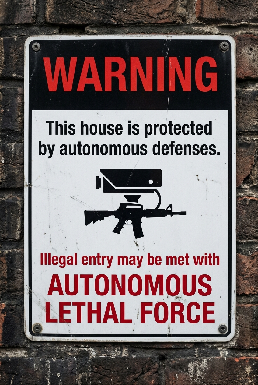 Warning Sign - House