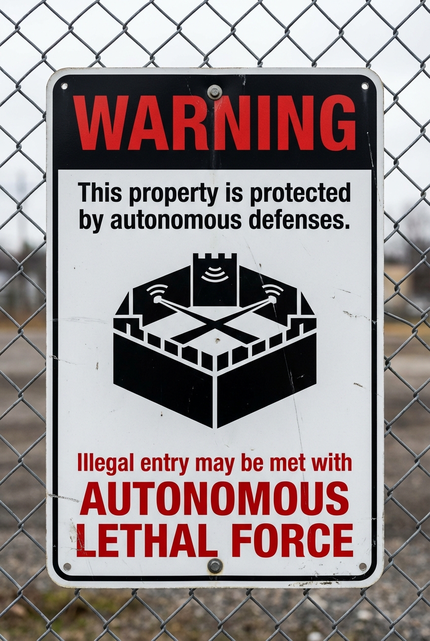 Warning Sign - Property